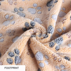 Bahan Baku Tekstil Kain Lembut 100 Poliester Flanel Dua Sisi