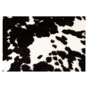 100% Polyester Fleece Sherpa Fabric Kain Poliester Daur Ulang Warna Hitam Kustom