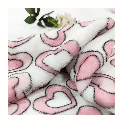 128X68 Flanel Fleece Ployester Fabric Rajutan Anti Statis 300GSM