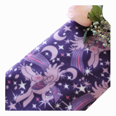 Jacquard Micro Polar Fleece Fabric 58/60&quot; Cetak Polos Timbul