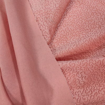 100% Polyester Kain Beludru Super Lembut Membakar Warna Polos Dayed