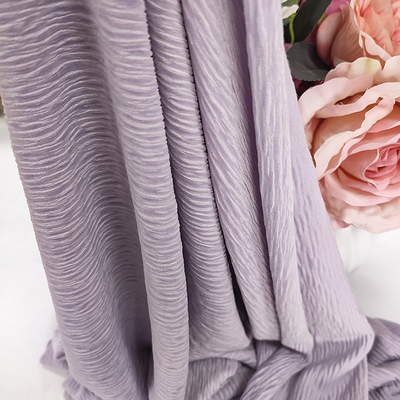 245 Gsm Super Soft Crushed Knit Velour Fabric Untuk Jacked