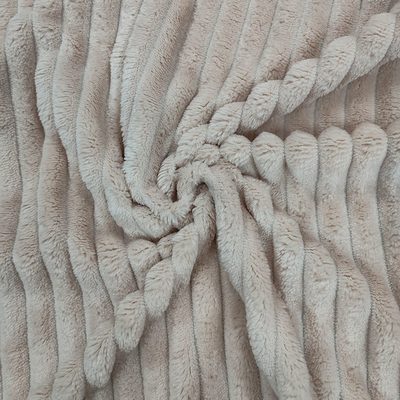 Aneka Warna Strip Kain Flanel Fleece 160cm Dalam Dua Sisi Untuk Pakaian Tidur