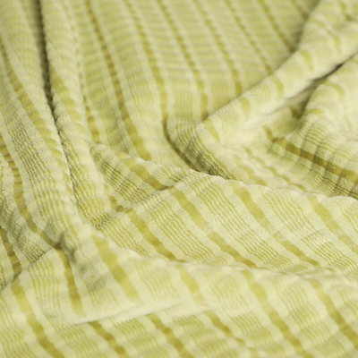 Cationic Sheared Flanel Fleece Fabric 280gsm 150D Untuk Selimut Mainan Piyama