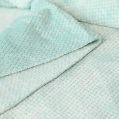 58'' 60'' 100 Polyester Fleece Fabric Untuk Selimut Tas Piyama Pillowslip
