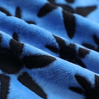 Double Side Soft Flanel Fleece Fabric Printed Sheared Untuk Bedding Blanket Sleepwear