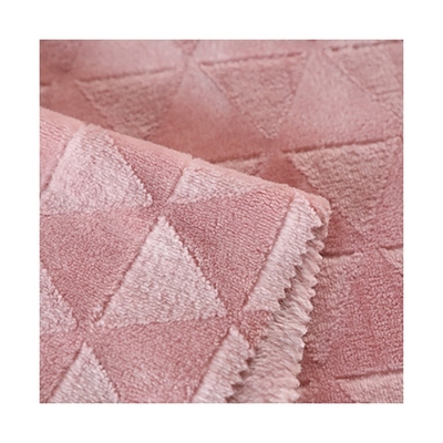 Kain Bulu Flanel Lembut Disikat 280gsm Untuk Set Piyama