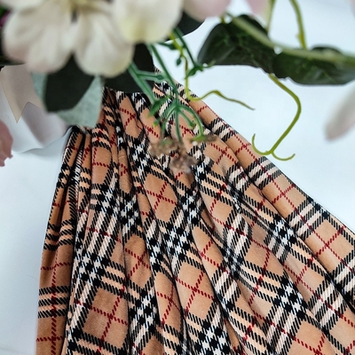 240gsm Kain Flanel Super Lembut 288F Polyester Spandex Untuk Penutup Sofa Sepatu