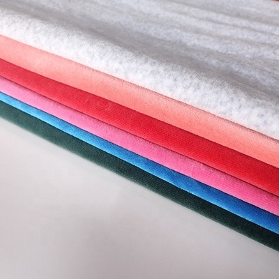 Kain Beludru Velour 240gsm CVC80 CVC20 Polos 32S 100D