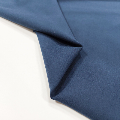 100% Cotton Interlock Fabric 250gsm Warna Solid Untuk Pakaian Olahraga
